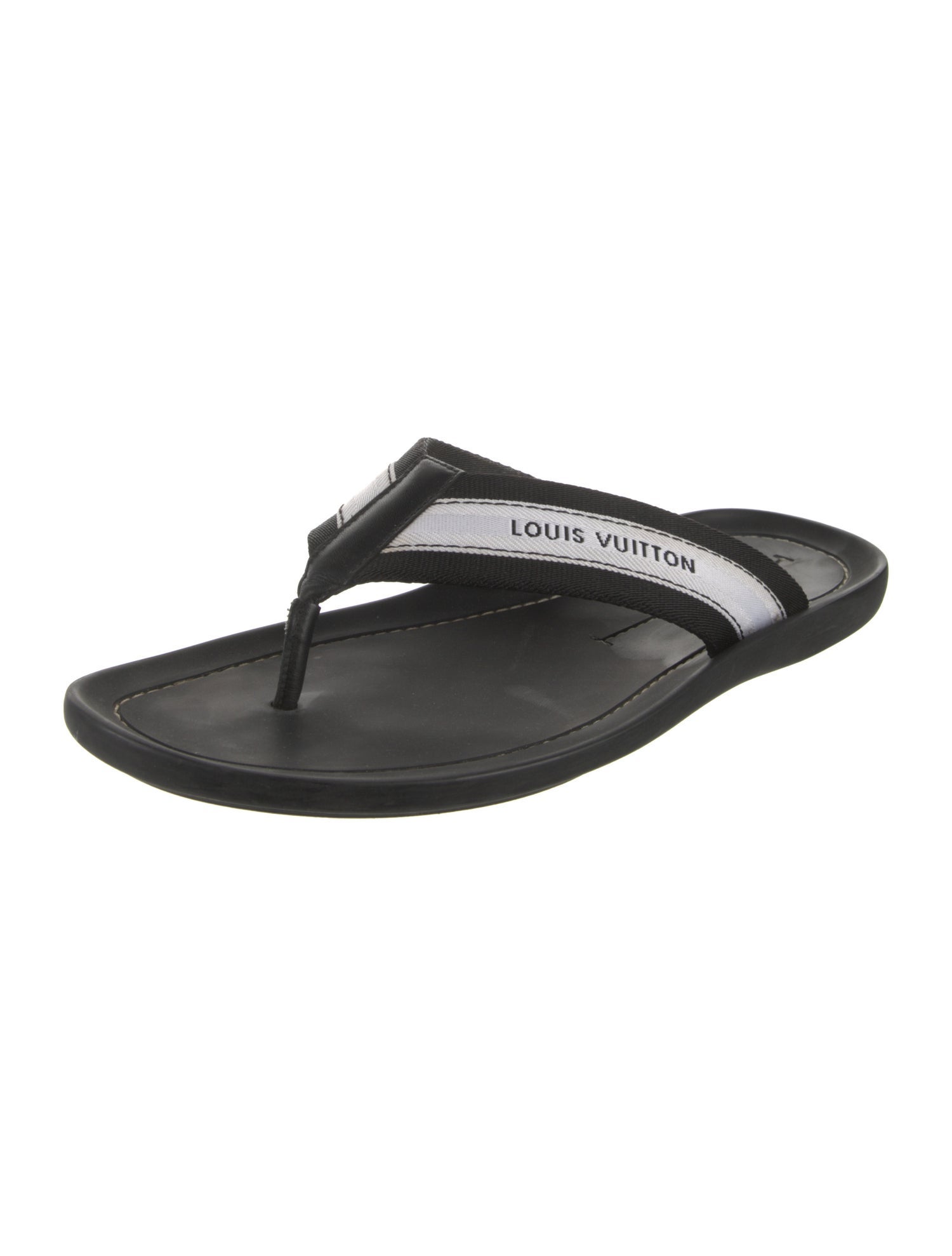 Louis Vuitton Canvas Flip Flops