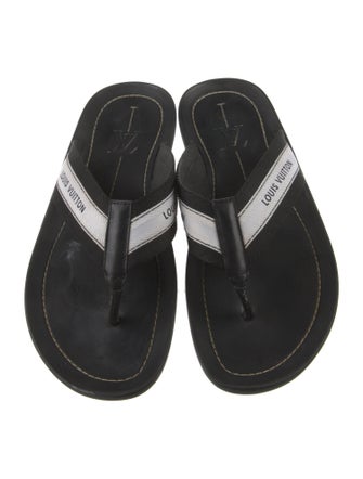 Louis Vuitton Canvas Flip Flops