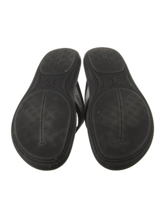Louis Vuitton Canvas Flip Flops