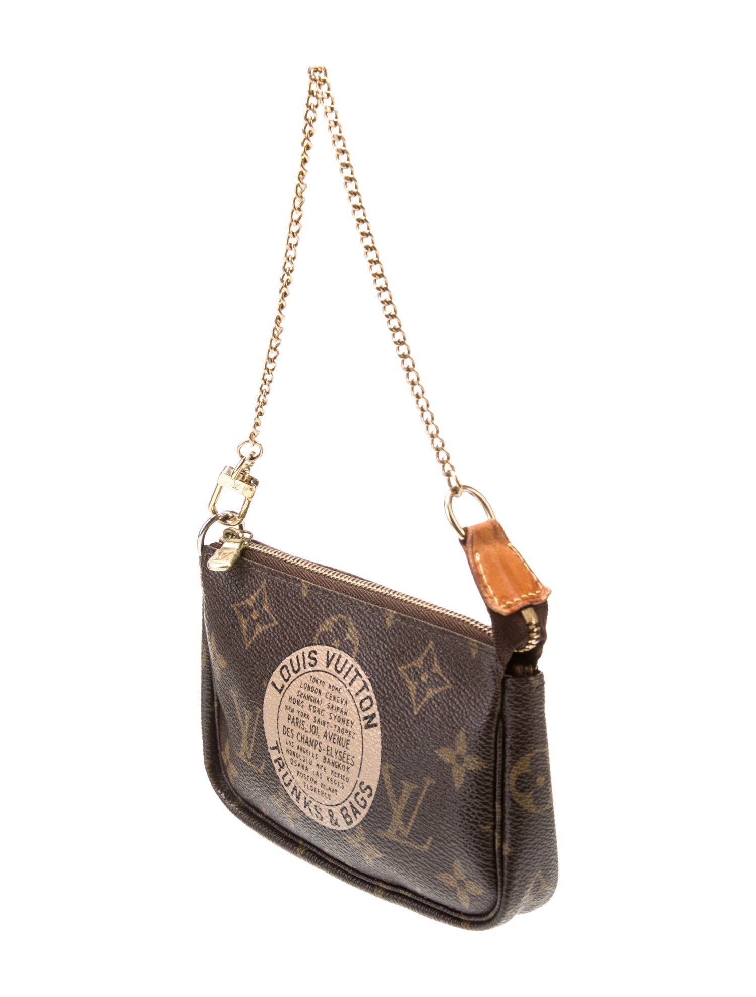 Louis Vuitton LV Monogram Pochette Accessoires Mini