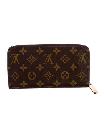 Louis Vuitton LV Monogram Coated Canvas Zippy Wallet