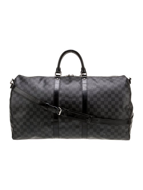 Louis Vuitton Damier Graphite Keepall Bandouliere 55