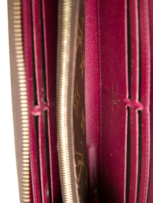 Louis Vuitton Monogram Pattern Coated Canvas Clemence Wallet