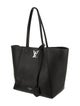 Louis Vuitton Taurillon Leather Lock Me Cabas Tote