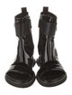 Louis Vuitton LV Monogram Patent Leather Combat Boots
