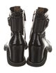 Louis Vuitton LV Monogram Patent Leather Combat Boots