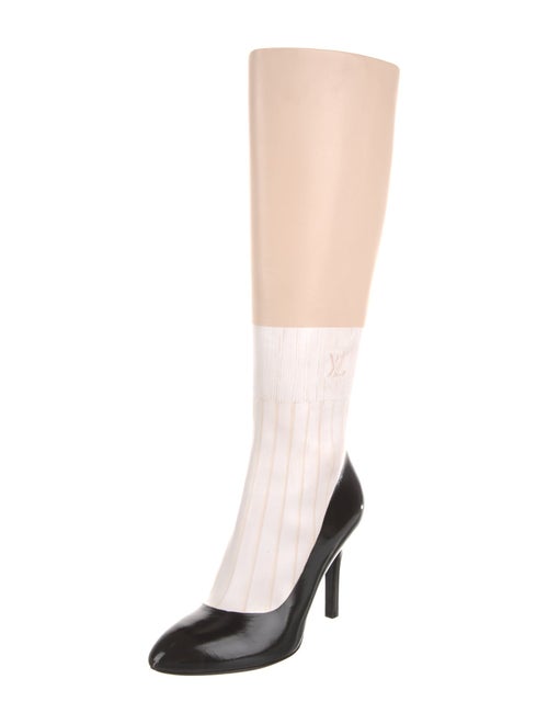 Louis Vuitton LV Monogram Leather Sock Boots