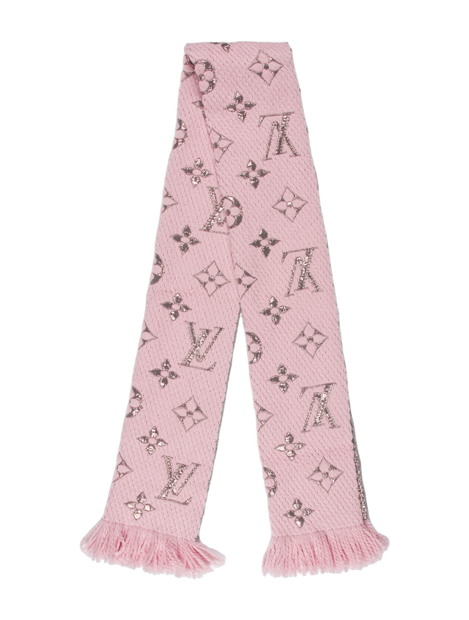 Louis Vuitton Logomania Wool Scarf w/ Tags