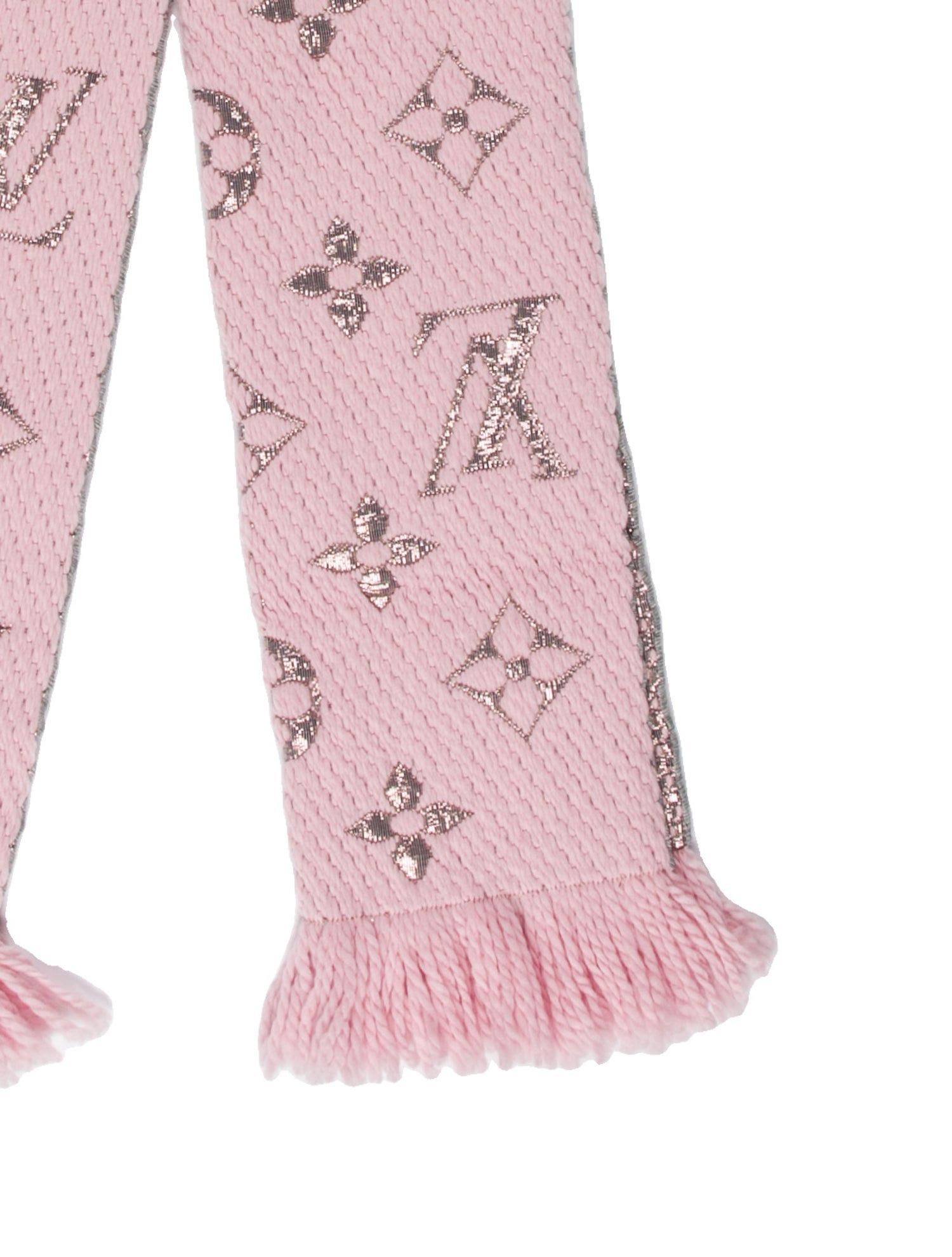 Louis Vuitton Logomania Wool Scarf w/ Tags