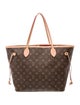 Louis Vuitton LV Monogram Neverfull w/Pouch MM
