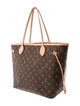 Louis Vuitton LV Monogram Neverfull w/Pouch MM