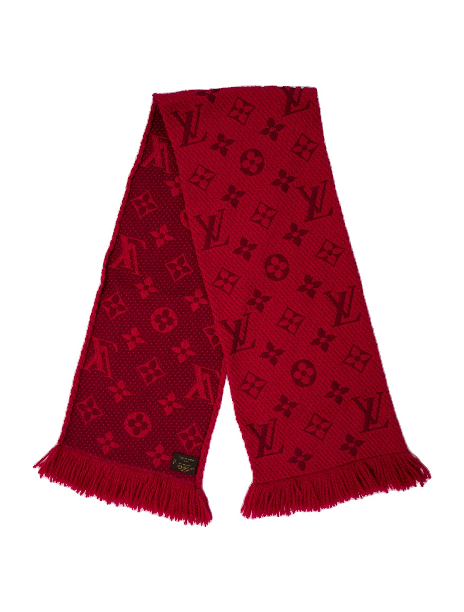 Louis Vuitton Wool LV Monogram Scarf