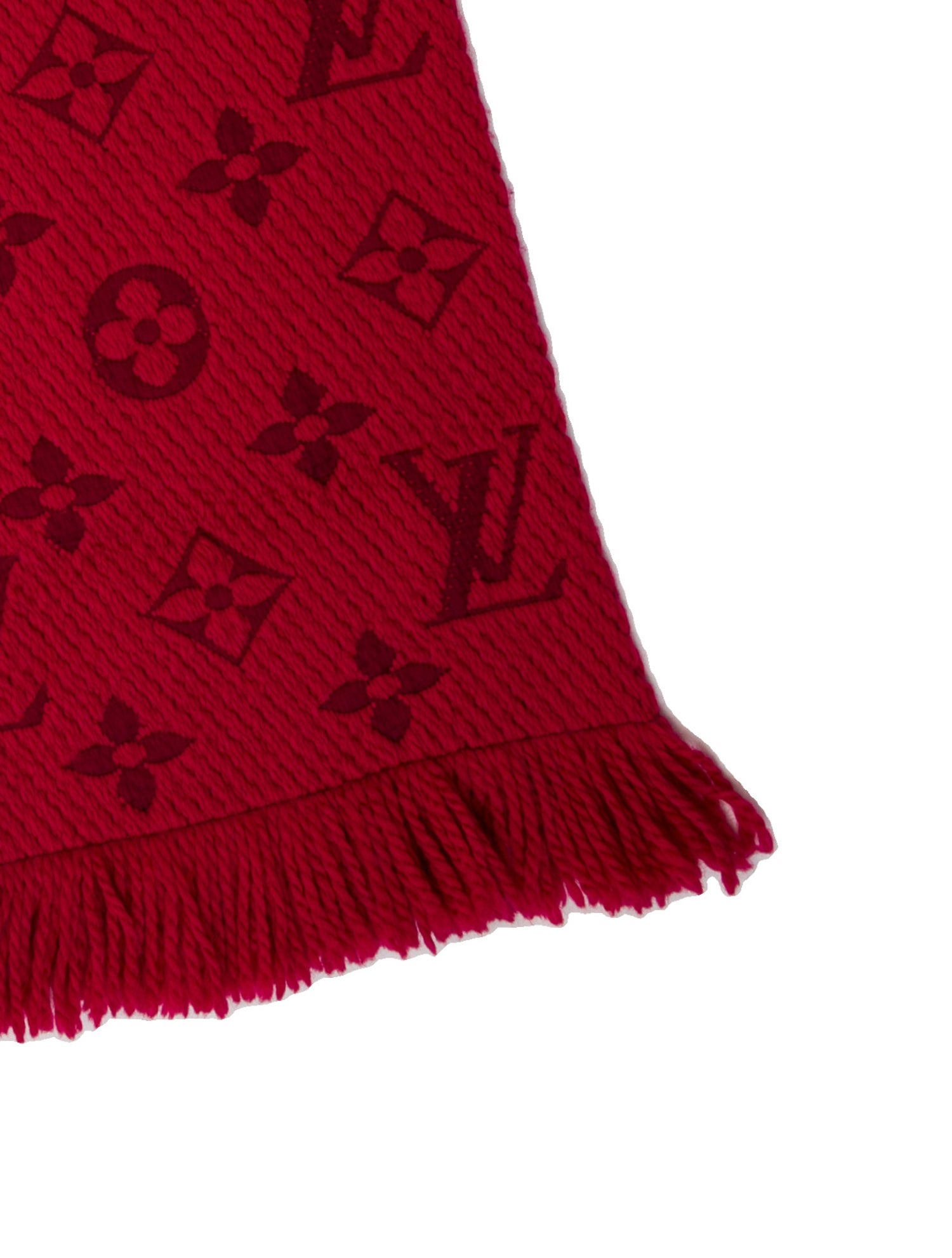 Louis Vuitton Wool LV Monogram Scarf