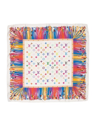 Louis Vuitton Takashi Murakami Silk Scarf