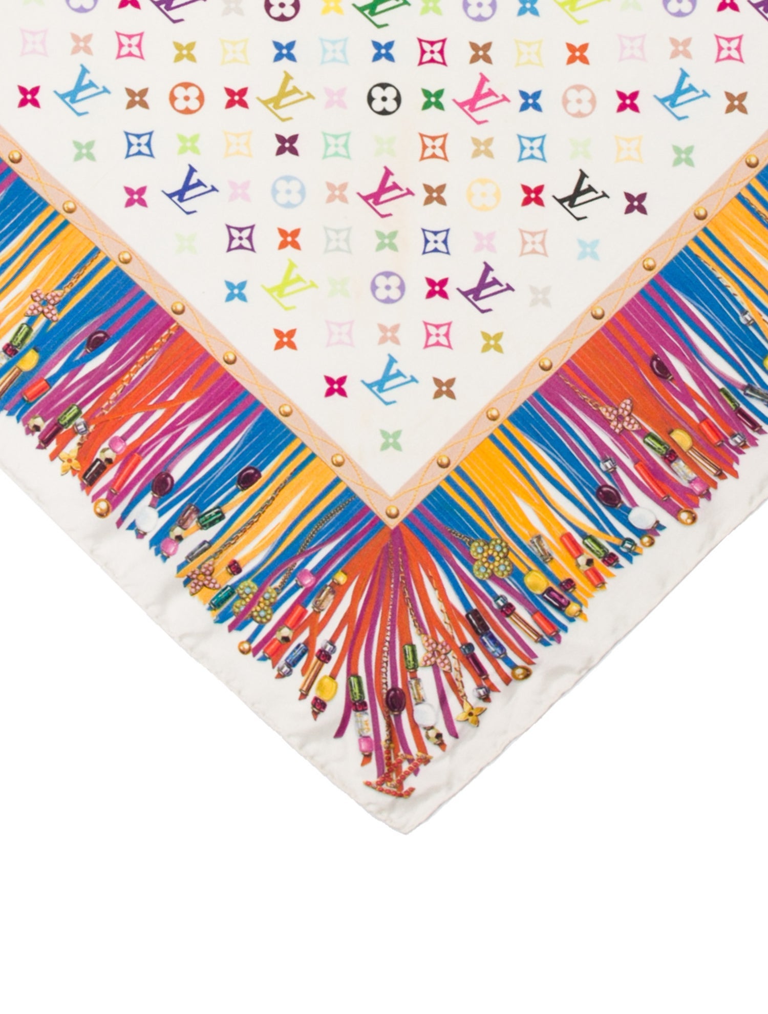 Louis Vuitton Takashi Murakami Silk Scarf