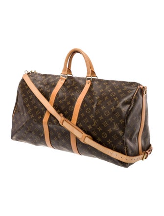 Louis Vuitton LV Monogram Keepall Bandouliere 55