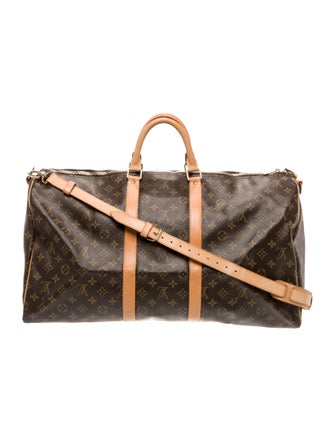 Louis Vuitton LV Monogram Keepall Bandouliere 55