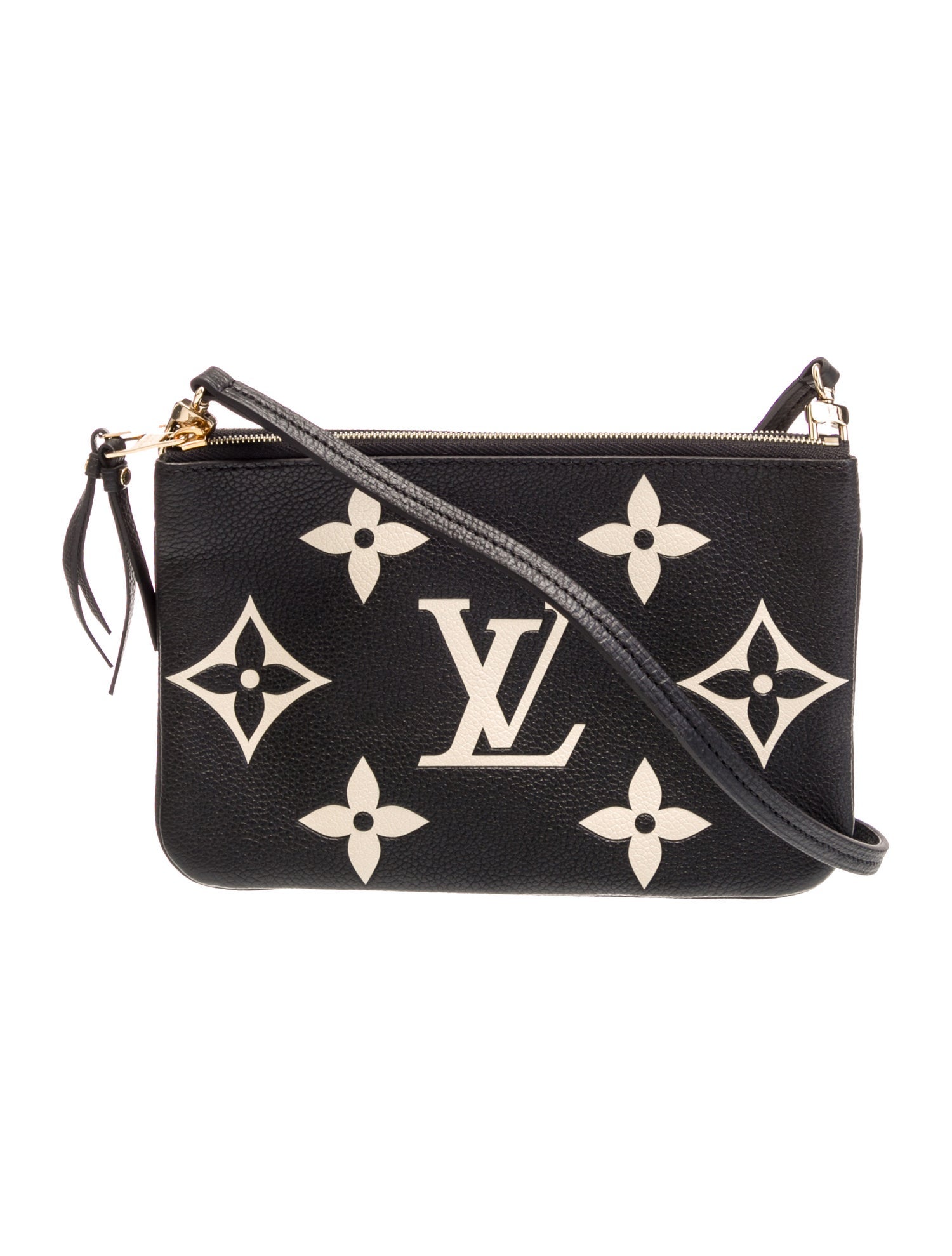 Louis Vuitton Monogram Giant Double Zip Pochette