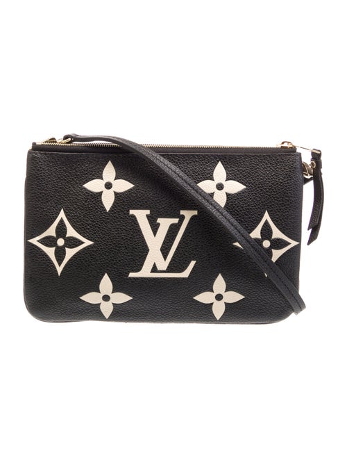 Louis Vuitton Monogram Giant Double Zip Pochette