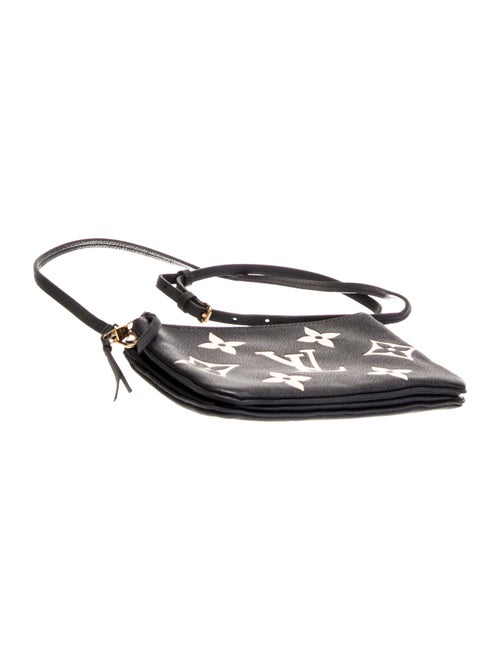 Louis Vuitton Monogram Giant Double Zip Pochette