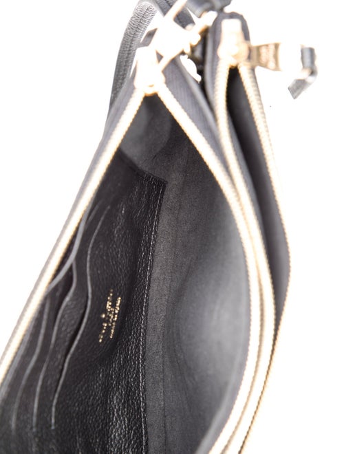 Louis Vuitton Monogram Giant Double Zip Pochette