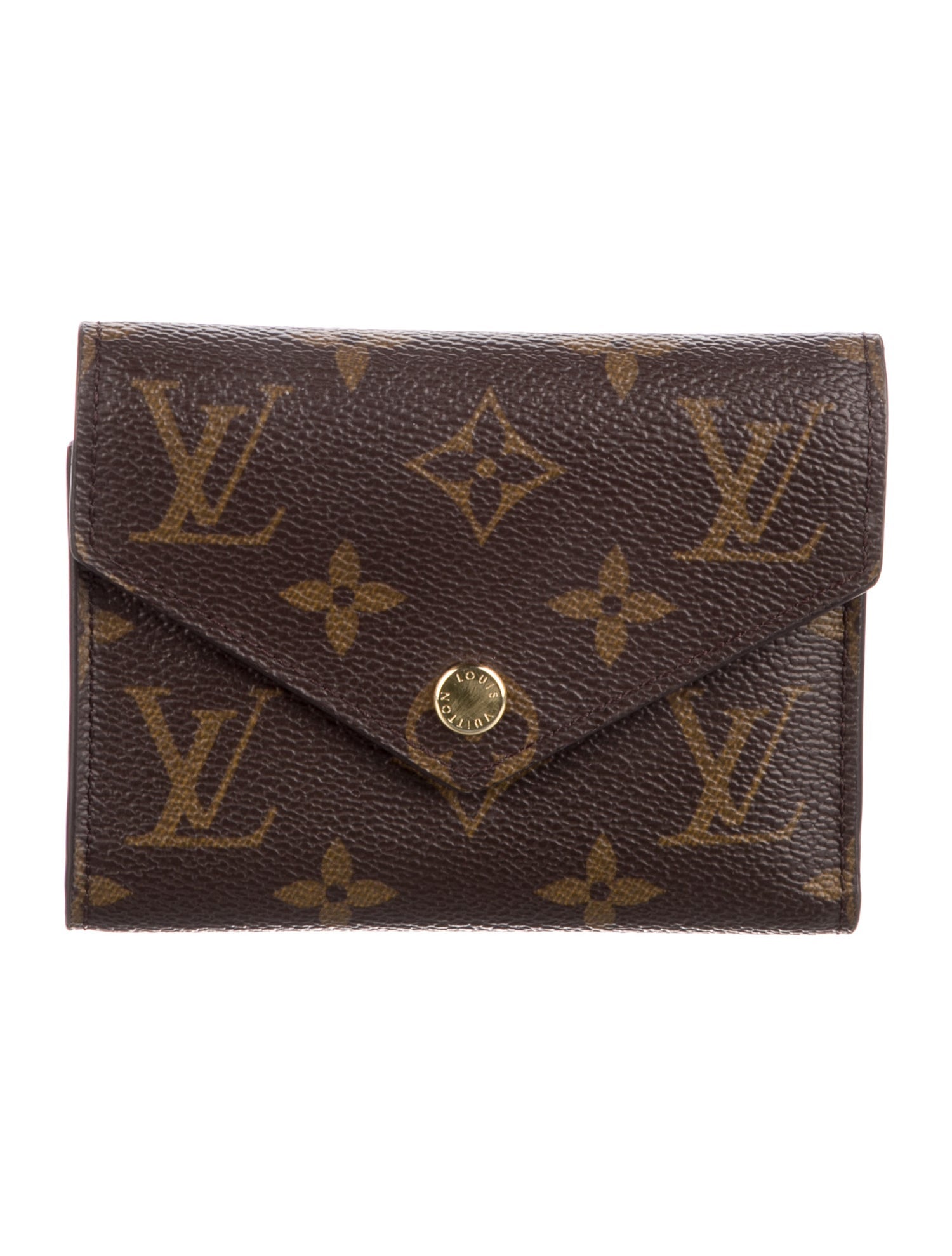 Louis Vuitton LV Monogram Coated Canvas Victorine Wallet