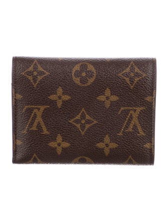 Louis Vuitton LV Monogram Coated Canvas Victorine Wallet
