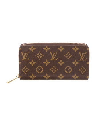 Louis Vuitton LV Monogram Coated Canvas Zippy Wallet