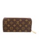 Louis Vuitton LV Monogram Coated Canvas Zippy Wallet