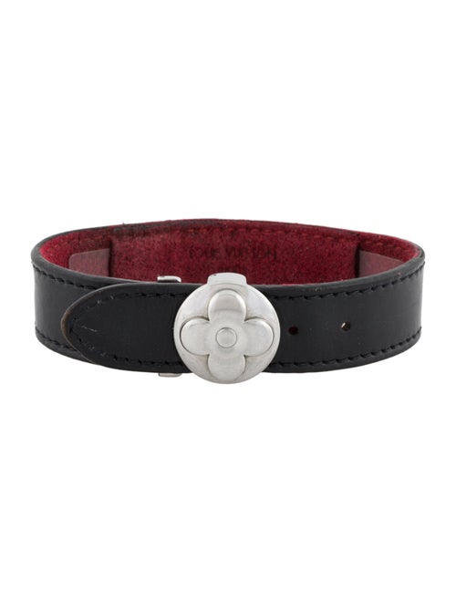 Louis Vuitton Leather Monogram Wish Wrap Bracelet