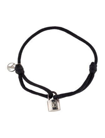 Louis Vuitton Lockit Bracelet w/ Cord