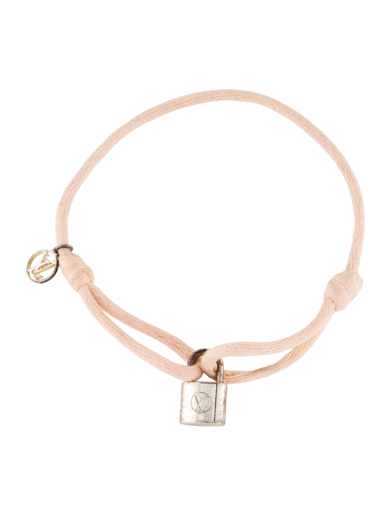 Louis Vuitton Lockit Bracelet w/ Cord