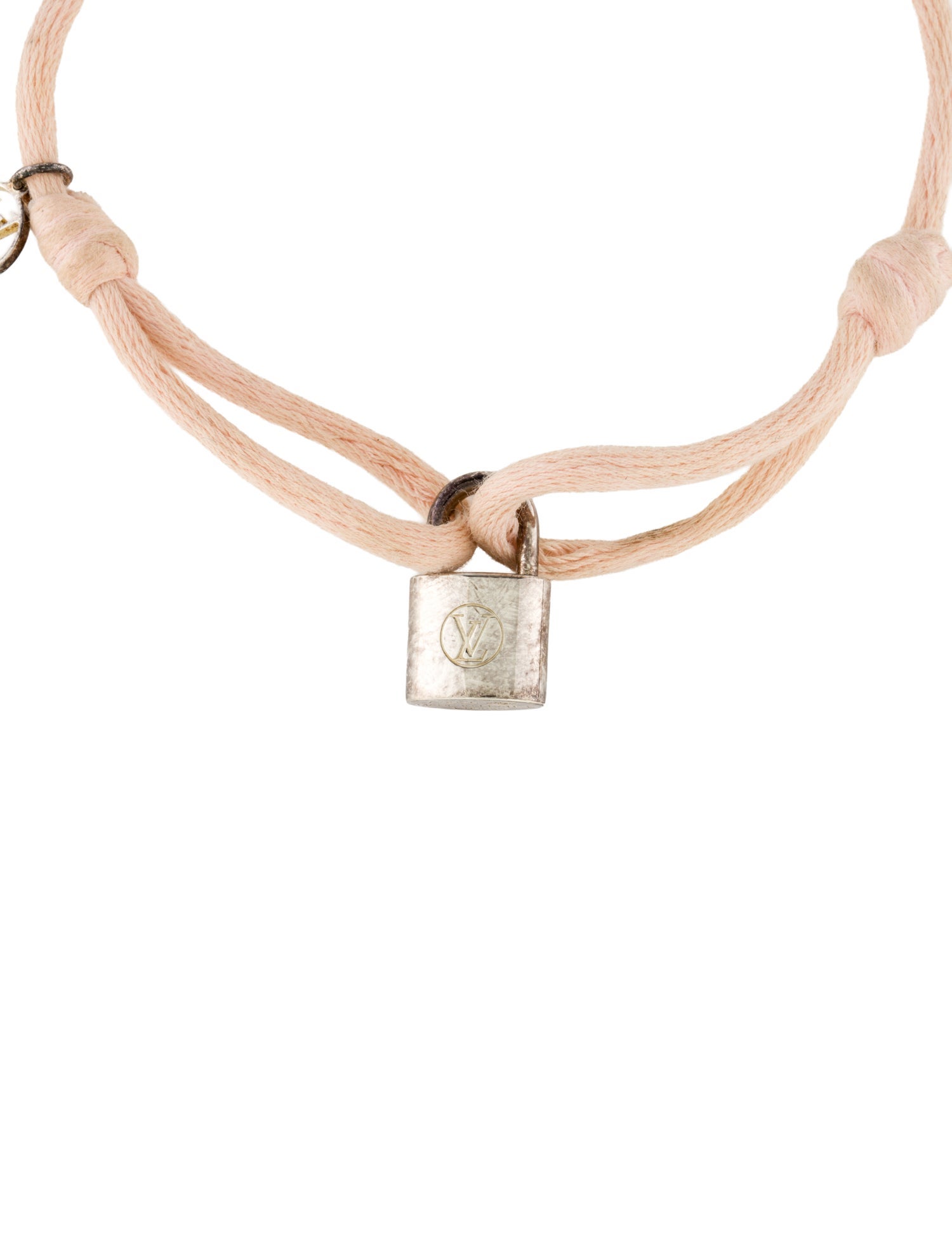 Louis Vuitton Lockit Bracelet w/ Cord