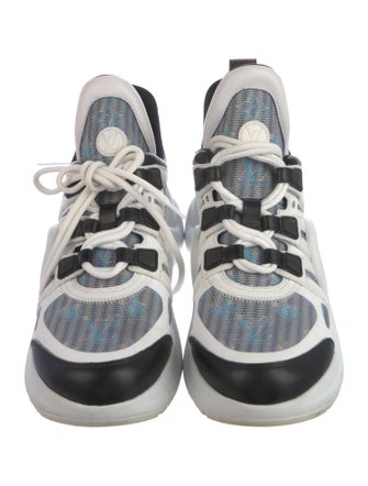 Louis Vuitton LV Monogram Leather Chunky Sneakers