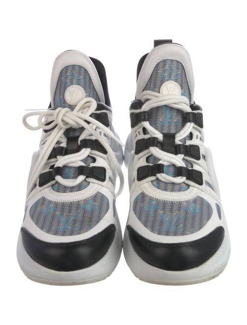 Louis Vuitton LV Monogram Leather Chunky Sneakers
