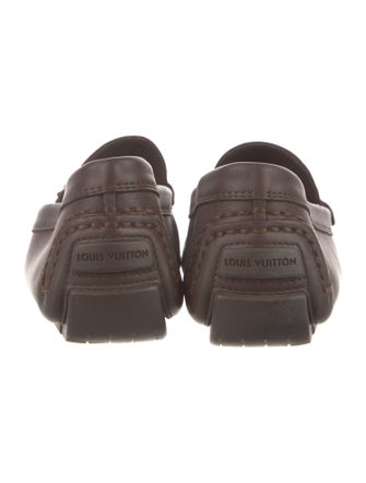 Louis Vuitton LV Monogram Leather Loafers