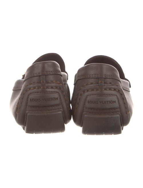 Louis Vuitton LV Monogram Leather Loafers