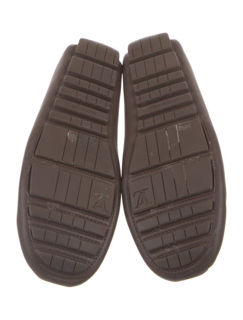 Louis Vuitton LV Monogram Leather Loafers