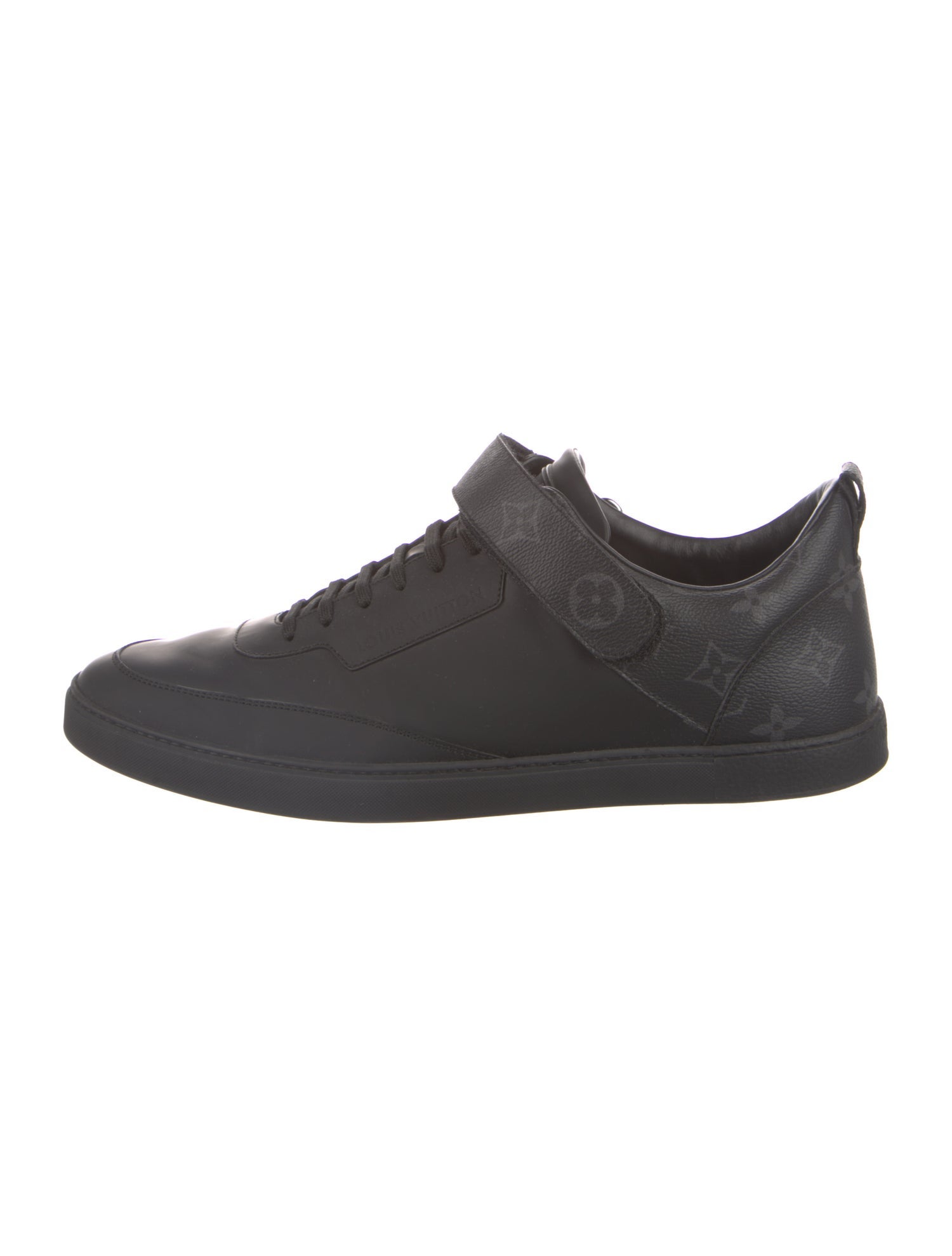 Louis Vuitton Monogram Eclipse Leather Sneakers