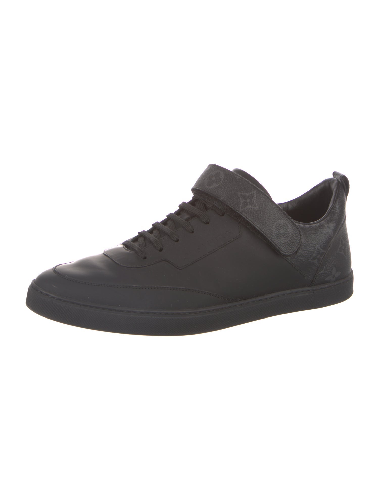 Louis Vuitton Monogram Eclipse Leather Sneakers