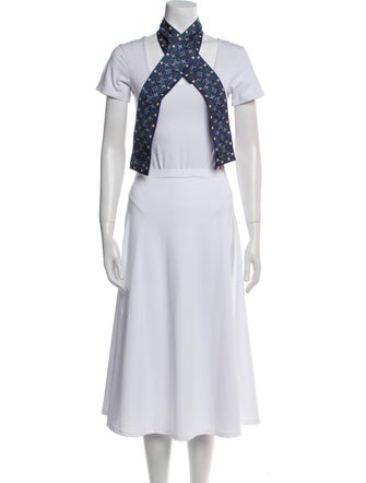 Louis Vuitton Monogram Denim Silk Scarf