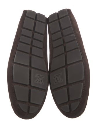 Louis Vuitton Suede Drivers