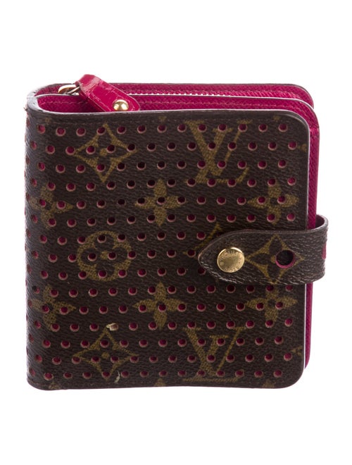 Louis Vuitton LV Monogram Coated Canvas Compact Zippé Wallet