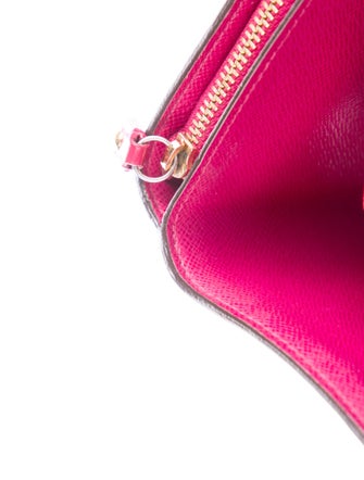 Louis Vuitton LV Monogram Coated Canvas Compact Zippé Wallet