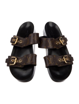 Louis Vuitton 2021 LV Monogram Slides