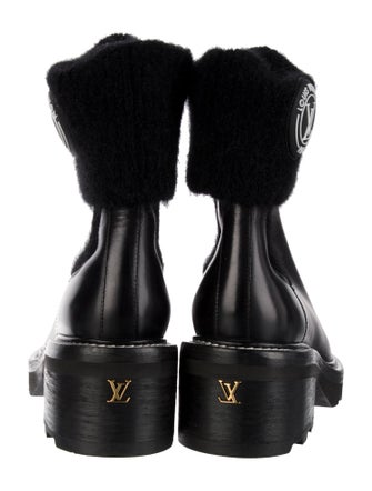 Louis Vuitton LV Monogram Leather Rain Boots