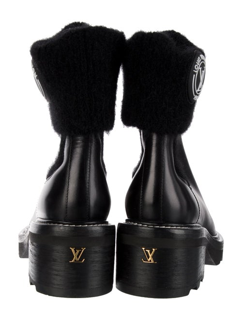 Louis Vuitton LV Monogram Leather Rain Boots