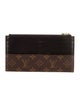 Louis Vuitton LV Monogram Coated Canvas Slim Purse