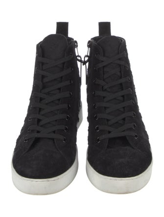 Louis Vuitton LV Monogram Suede Sock Sneakers