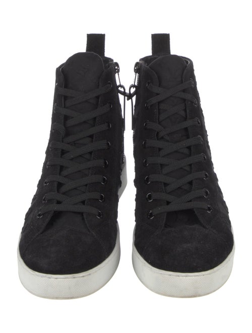 Louis Vuitton LV Monogram Suede Sock Sneakers